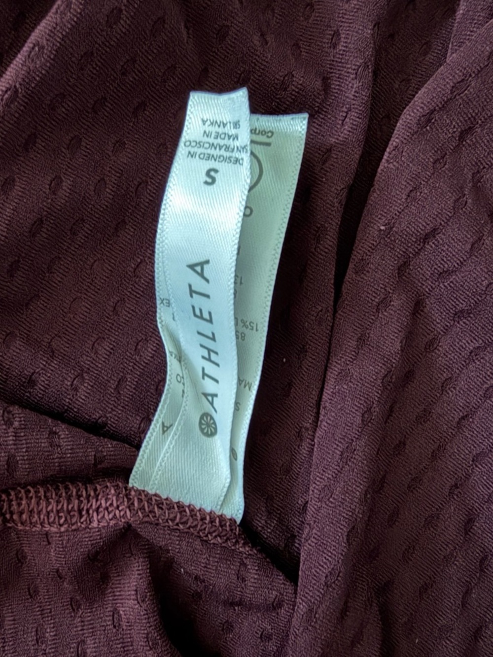 Athletic athleta  Tank & Legging bundle Set - Black, Charcoal, Burgundy small - Picture 7 of 10